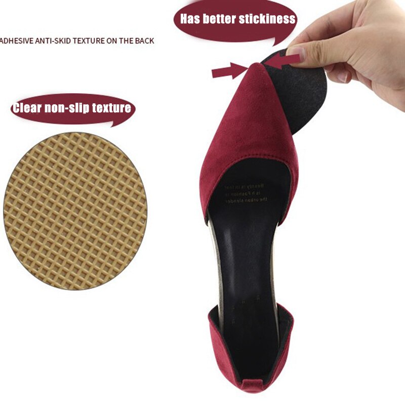 Siliconen Schoenzool Anti-Slip Sticker Zool Pad Hoge Hakken Zool Voorvoet Antislip Pad BUTT666