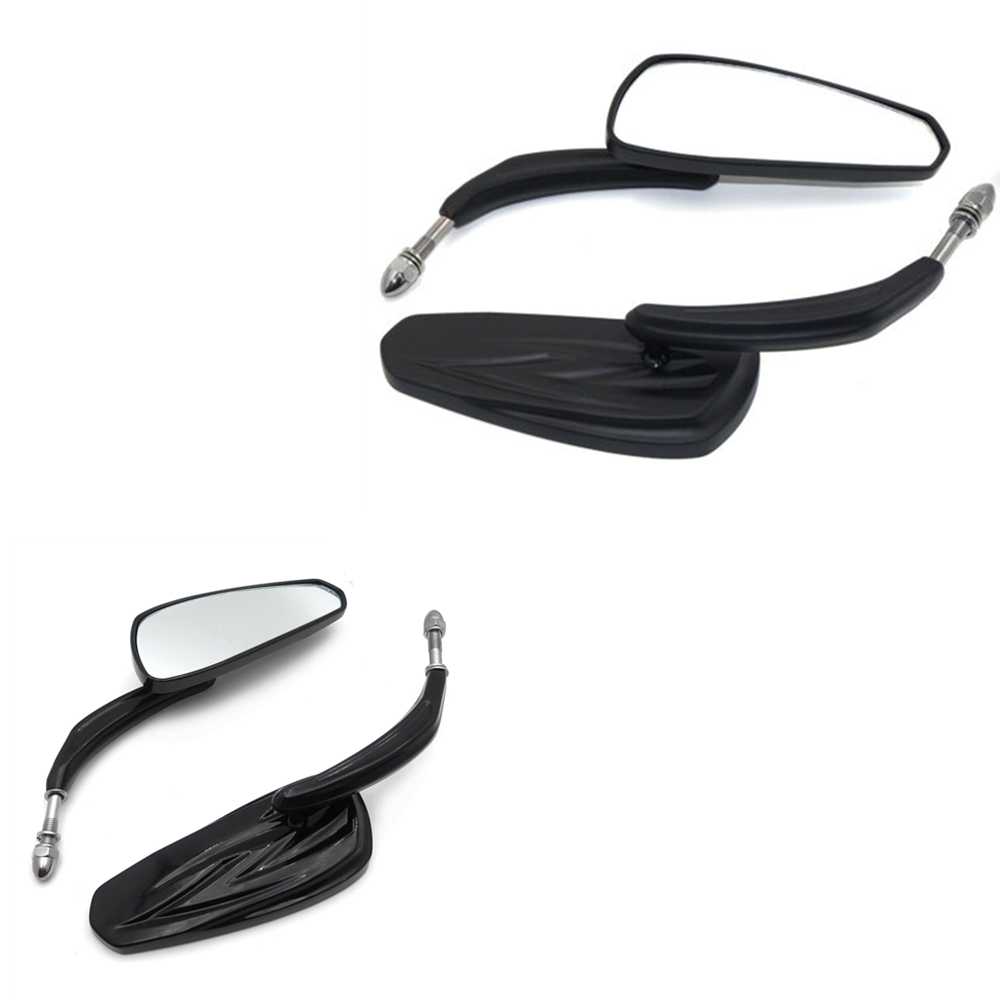 Afetermarket-espejo negro mate y brillante para motocicleta Harley Davidson Softail/Sportster, , 1982