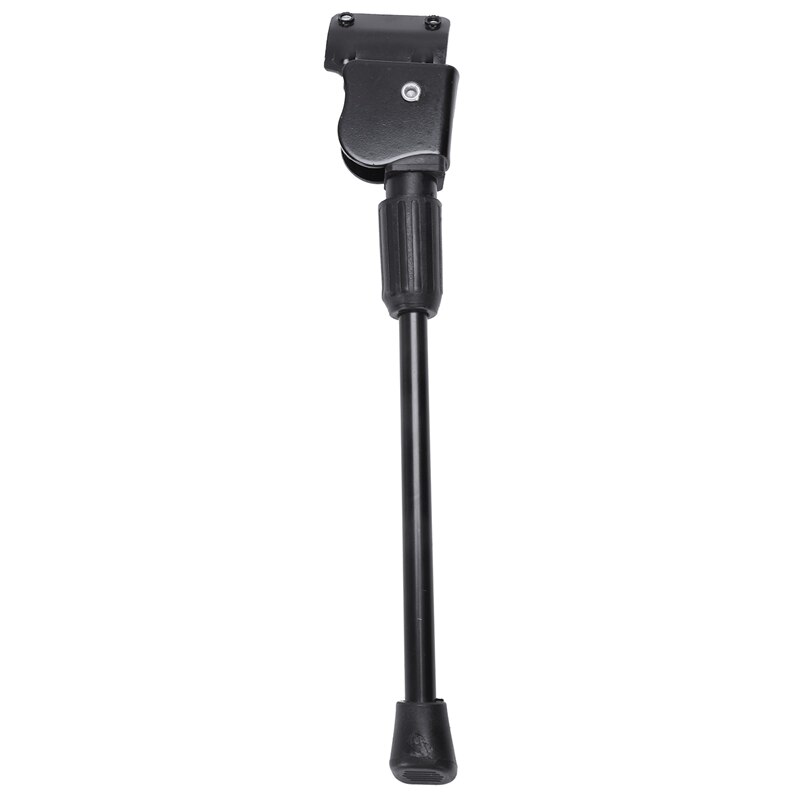 Spring Nonslip Foot Bicycle Kickstand Black for Bike