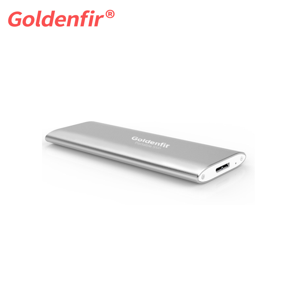 Goldenfir nuovo articolo portatile ssd USB 3.0 64GB 128GB 256GB 512GB 1TB Esterno A Stato Solido unità