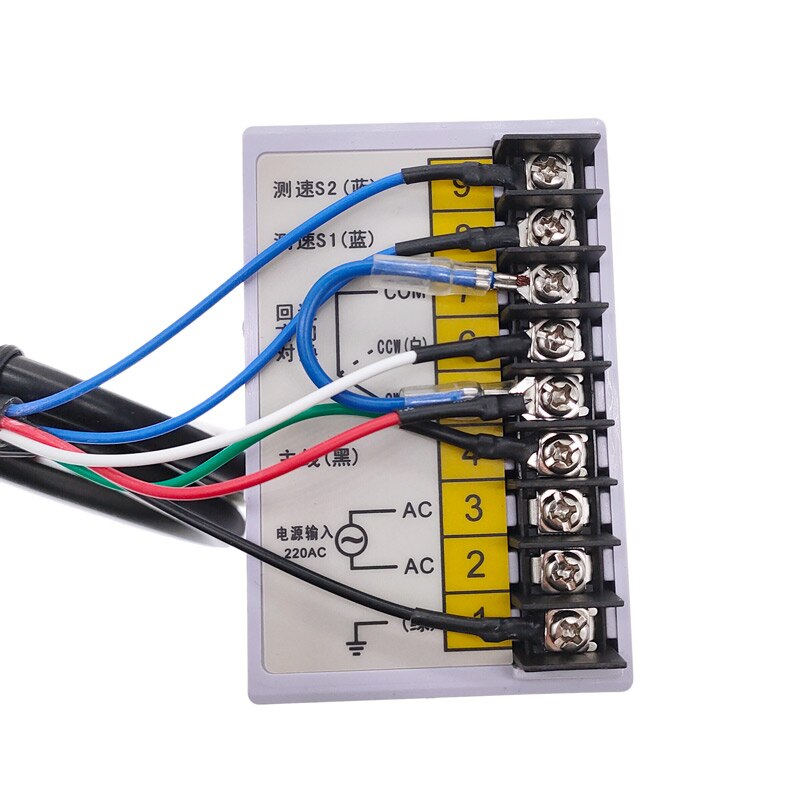 Contrôleur de vitesse de moteur 400W, 220V AC, à affichage numérique, régulateur de position avant et arrière, 50/60hz
