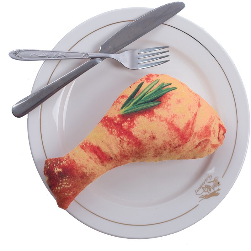 50/70/90CM Simulation Food Real Life Style Chicken Leg Toy Chick Wing Drumstick Pillow Cushion Lifelike Kids Birthday