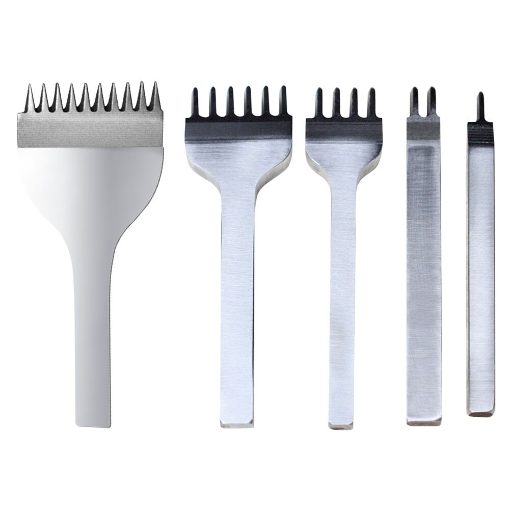 Herramientas para manualidades de cuero, perforadoras, 1 + 2 + 4 + 6, 3/4/5/6mm