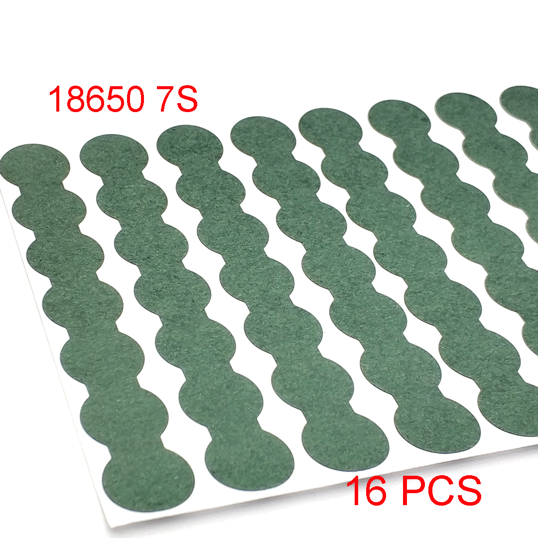 18650 21700 32650 Li-Ionen-Akku-Isolierdichtung, Gerstenpapier, Akku, Zelle, isolierender Kleber, Patch, Elektrode, isolierte Pads: Rosa