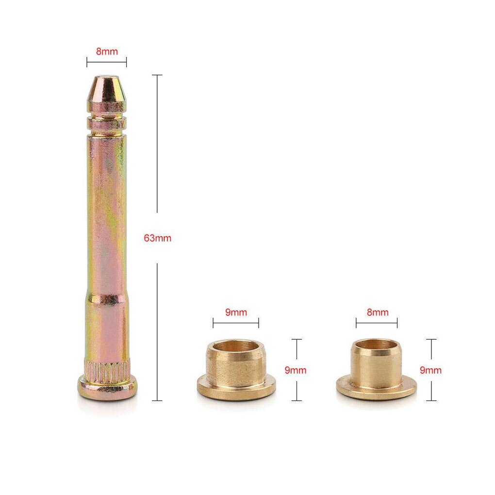 Car Vehicle Door Hinge Pin Bushing Clip Repair Kit Replacement For Honda Civic Accord CR-V CRX