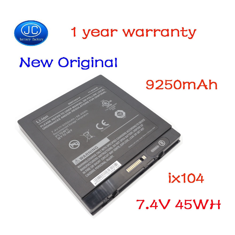 JC Original BTP-87W3 BTP-80W3 909T2021F batería para Xplore XC6 iX104C3 iX104C4 iX104C5 iX104C2 Tablet PC serie 7,6 V 9250mAh