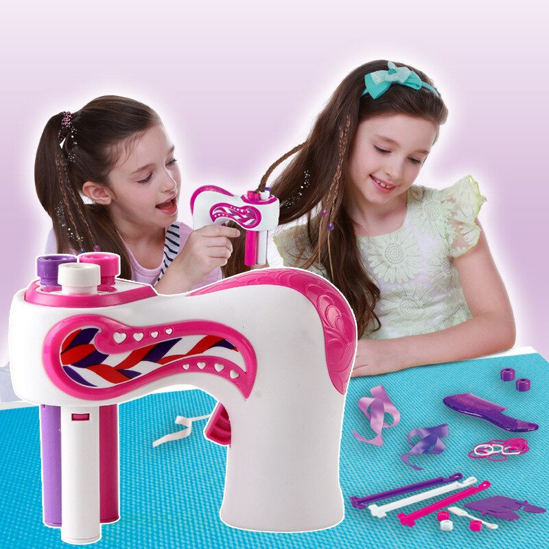DIY Stylish Braiding Hairstyle Tool twist braider Machine Hair braid Weave Roller Twist For Girl Electric Automatic Hair Braider
