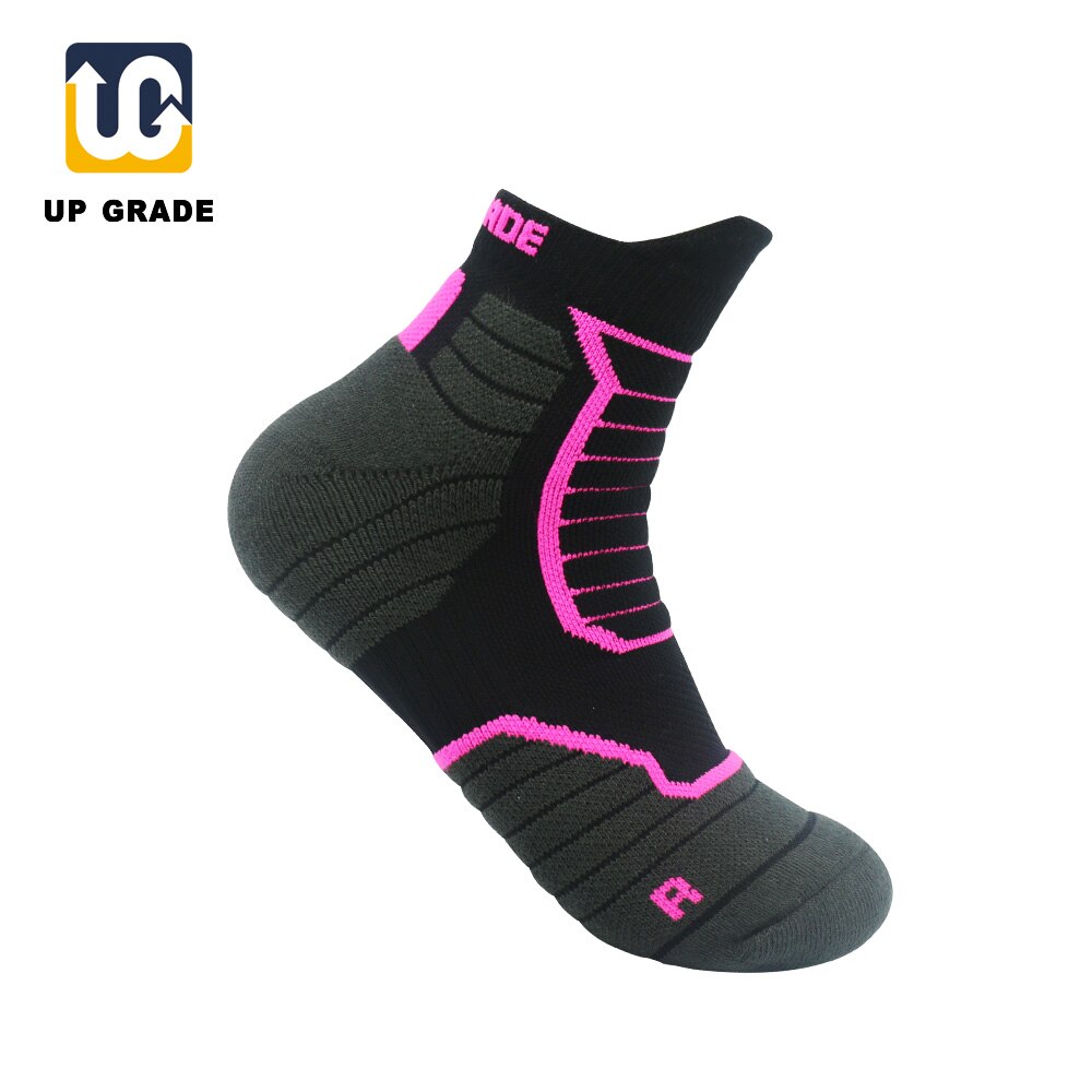UGUPGRADE Frauen Bunte Laufende Sport Socken draussen Radfahren Wandern Wandern Atmungsaktiv Warme Socken Paket Außen: 5-5
