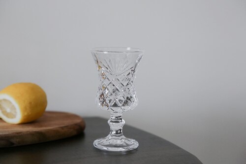 Europæisk bægerglas kop kunst vintage champagne bryllup glas kop krusning dessert bicchieri vetro drinkware  de50bz: Stil 2
