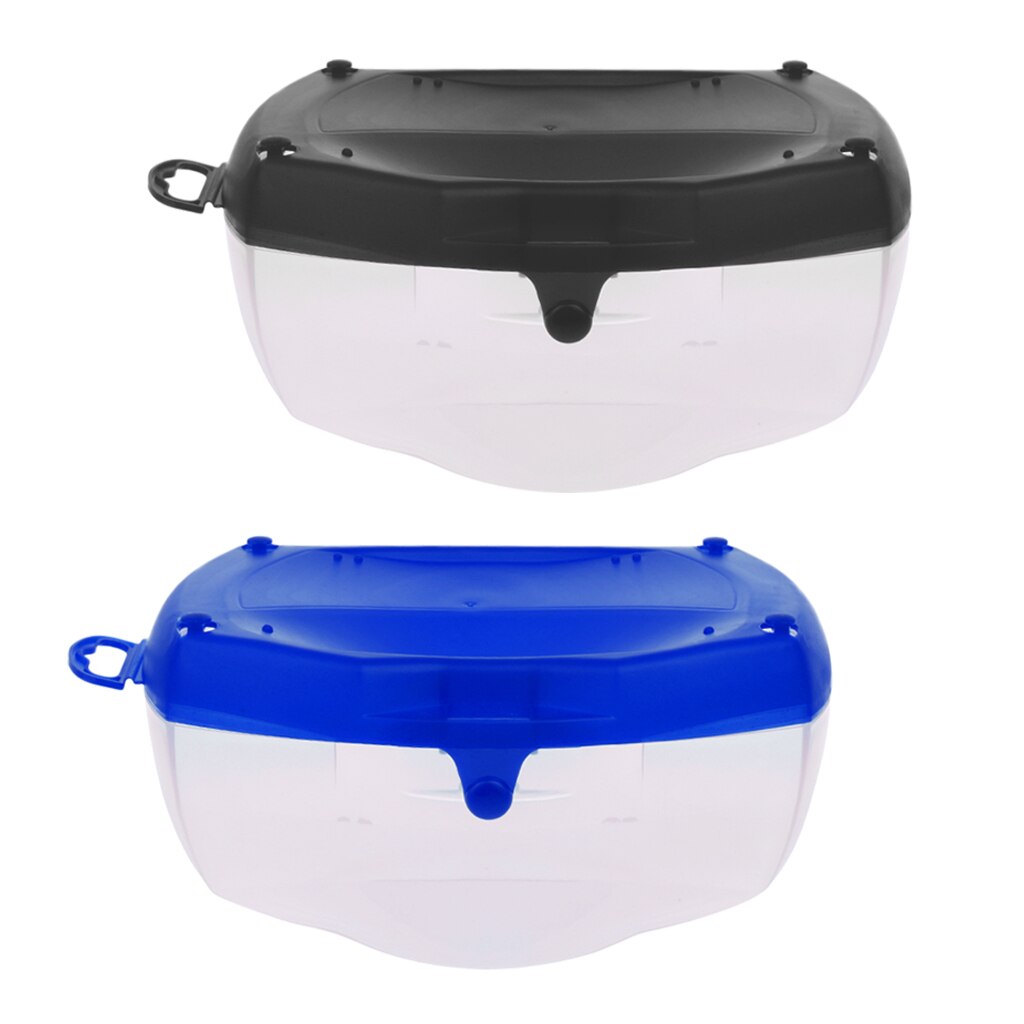 2Pcs Scuba Dive Diving Snorkeling Mask Goggles Storage Box Heavy Duty Hard Case, Water Sports Accessories
