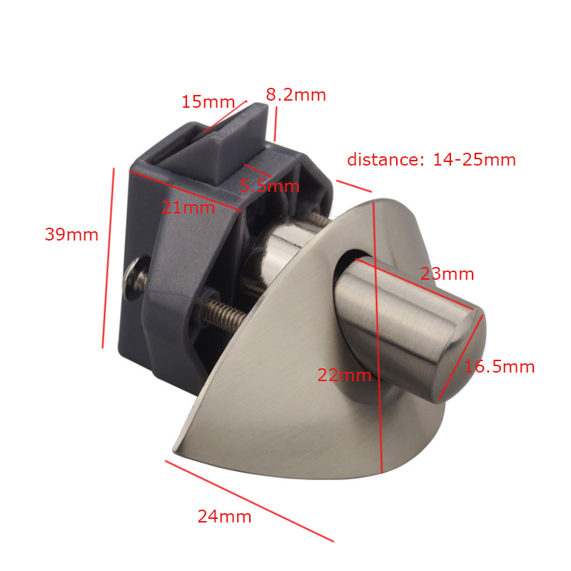 Encell 1set van 4 stuks P06 Push Lock Knop Deurknop RV Kast Lade Caravan Motor Thuis Kast Kast lade Push Klink