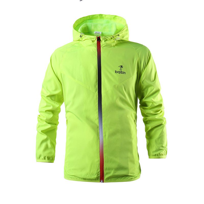 Outdoor Sports Windproof Water Resistant Outwear Sporting Coat Running Training Cycling Boys Hooded Zipperr Jacket: G / XL
