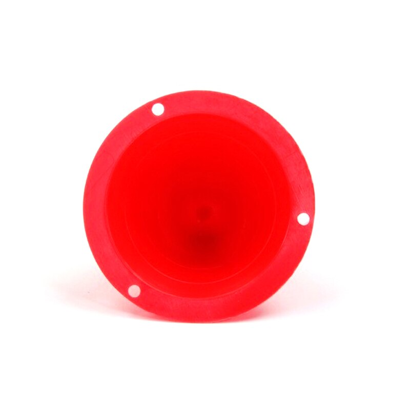 10 pieces/lot skating marker cone roller football soccer marker cup speed training equipment slalom roller skate pile marking cup: Red
