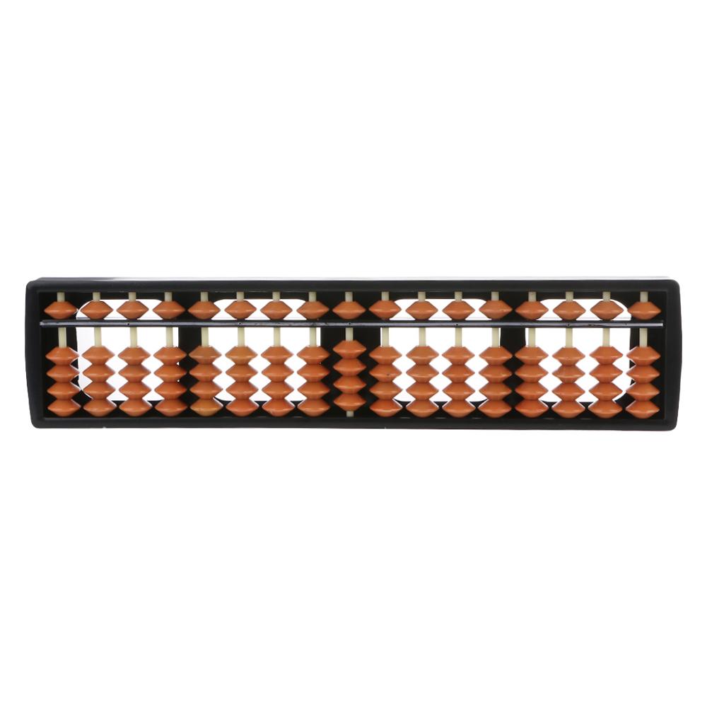 17- cifrede stænger standard abacus soroban kinesisk japansk regnemaskine tæller værktøj matematik begyndere  m17f: Default Title