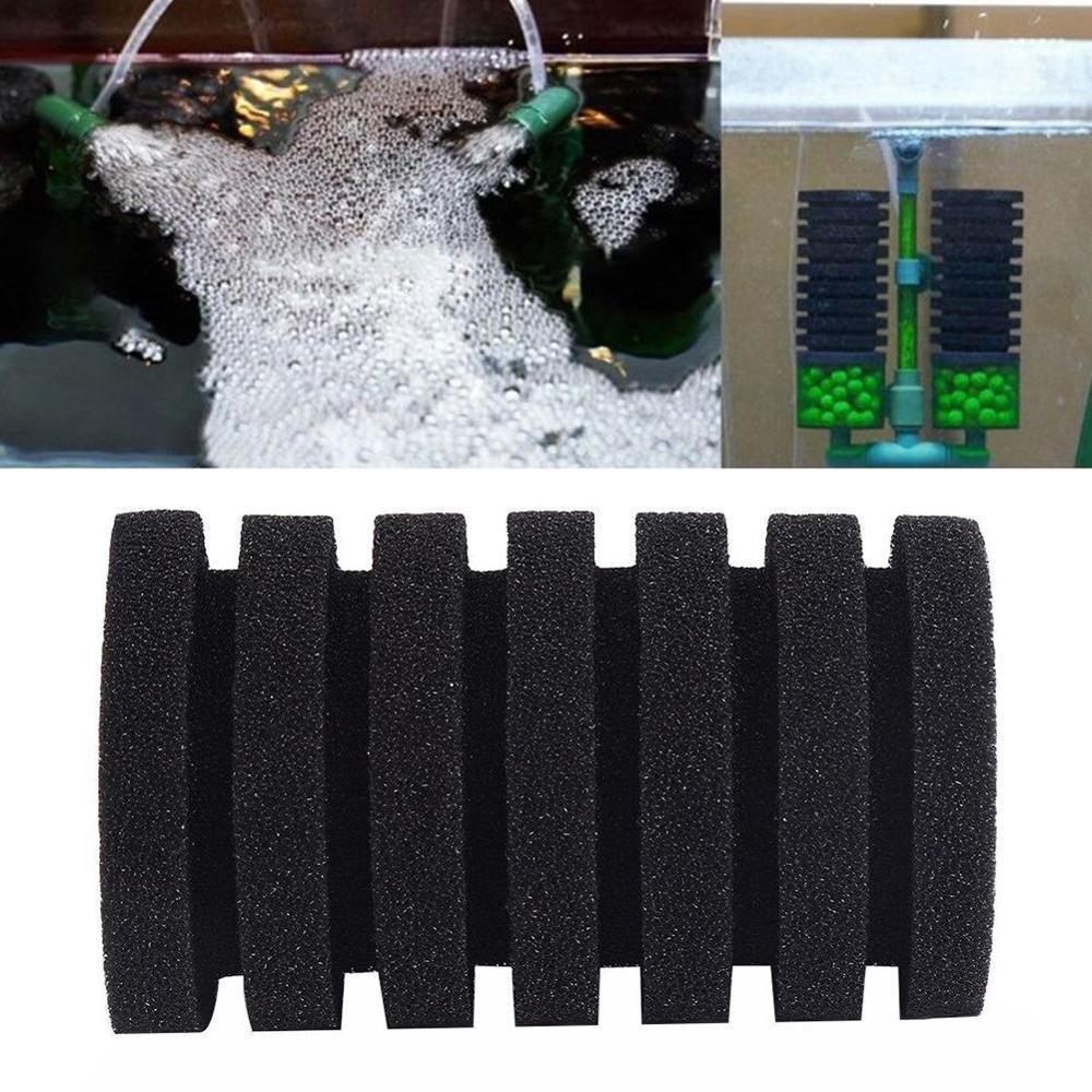 Akvarie filter svamp filter akvarium luftpumpe biokemisk tilbehør akvarie filtre forsyninger kæledyr fisk erstatning aquat  h2 m 0