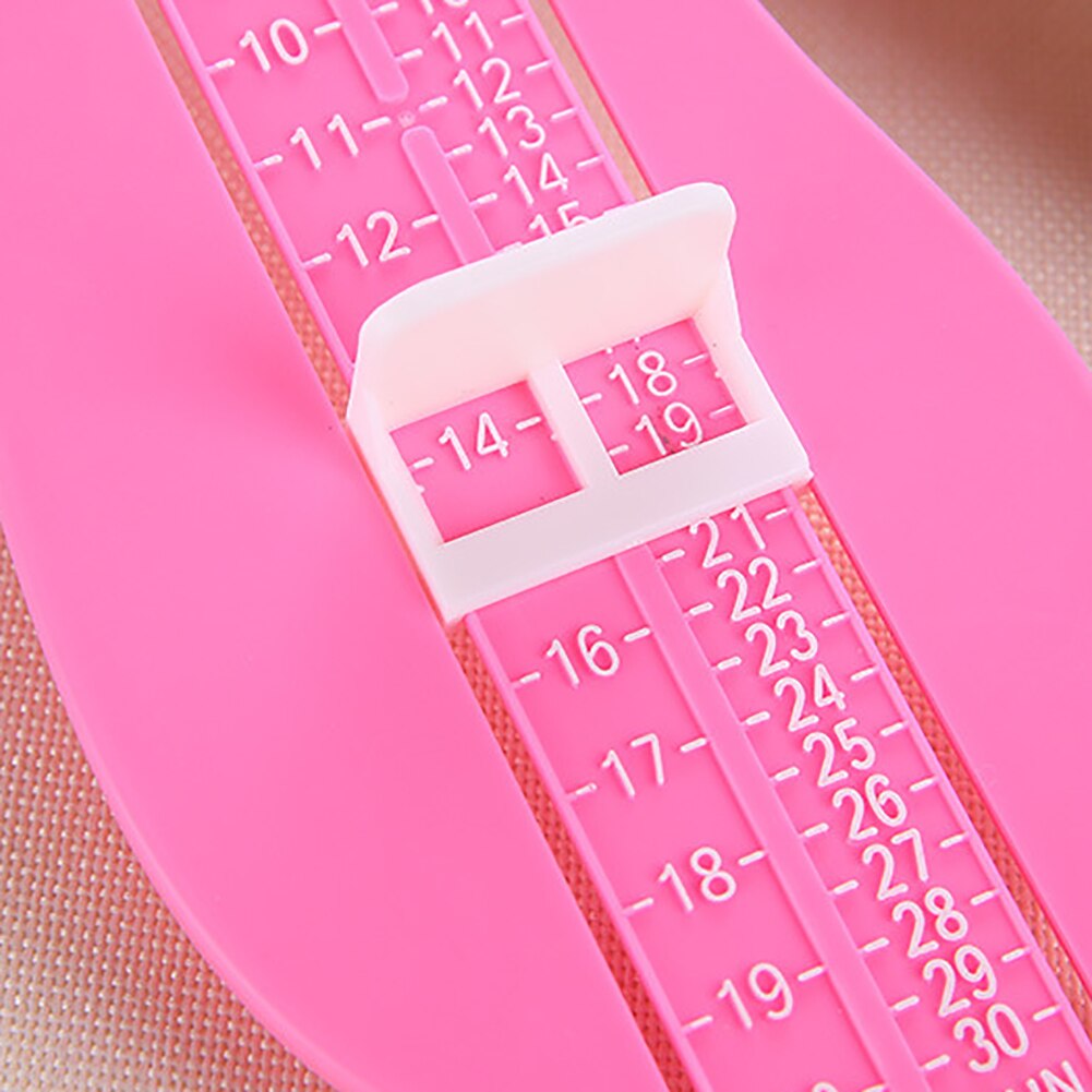 5 Kleuren Baby Voet Heerser Kinderen Voet Lengte Meten Apparaat Kind Schoenen Calculator Voor Chikdren Baby Schoenen Fittings Gauge Gereedschap