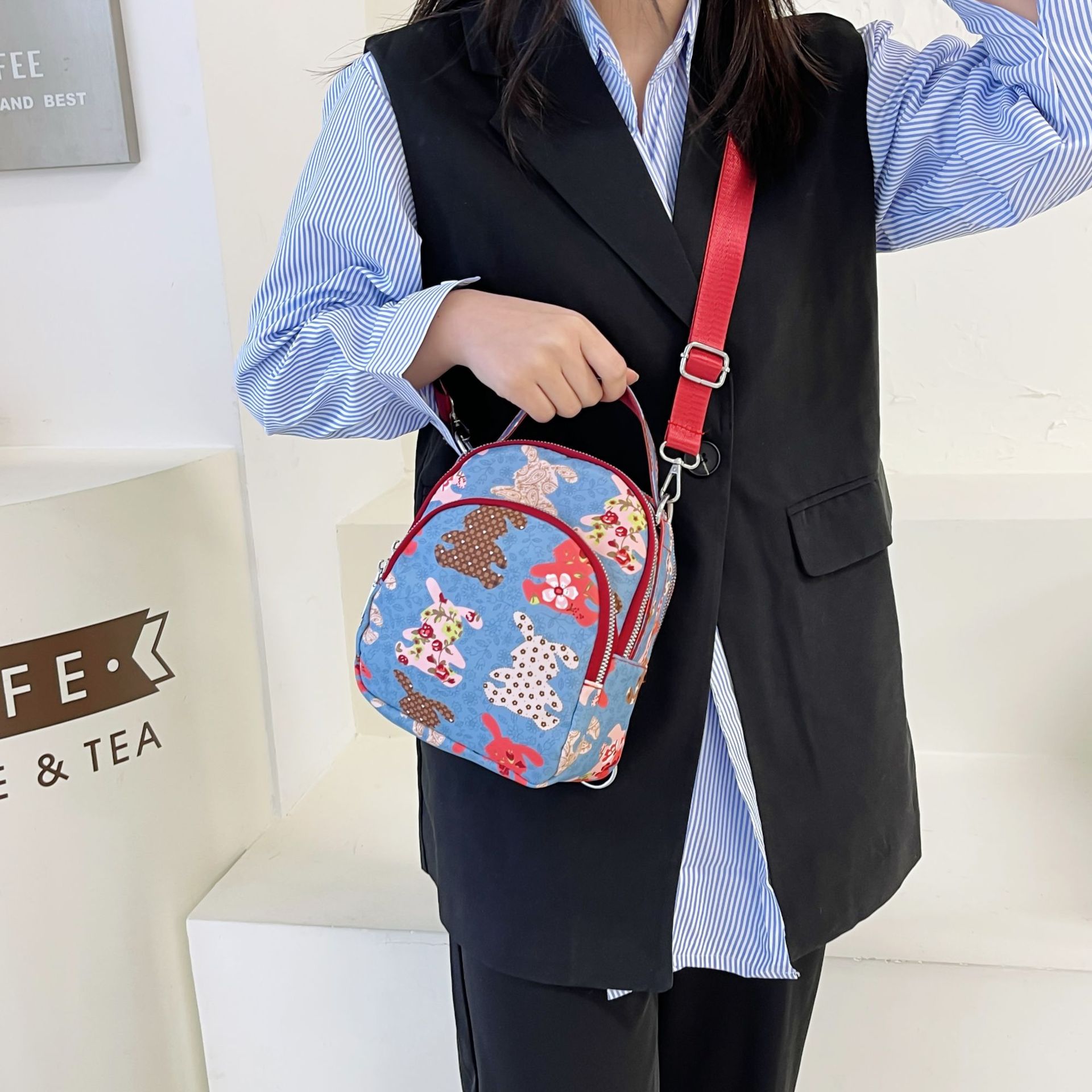 2022 nuova borsa alla moda borsa a tracolla borsa a tracolla da donna borsa da donna moda all-match zaino in tessuto oxford zaini conchiglia