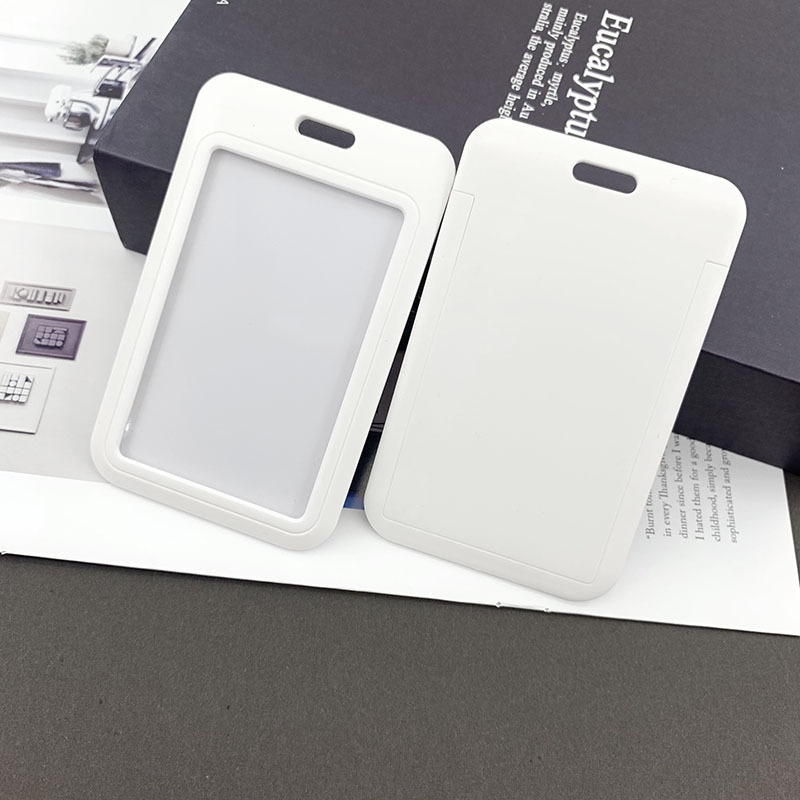 Witte Lanyard Credit Card Id Houder Tas Student Vrouwen Travel Card Cover Badge Auto Sleutelhanger Decoraties Diy: Default Title