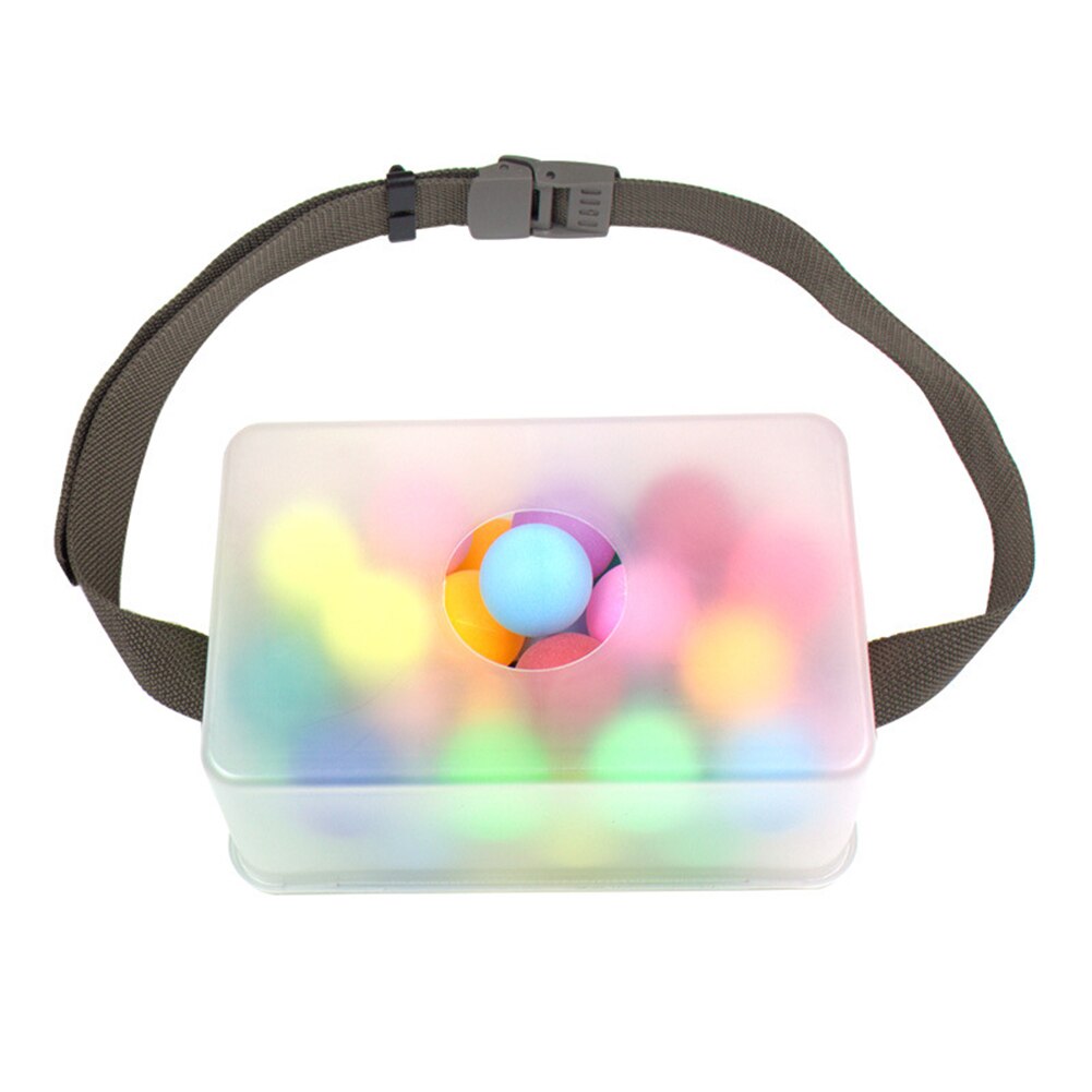 Gaten Bal Schudden Game Kit Bedrijf Activiteit Grappige Verstelbare Riem Anti Impact Pp Transparante Doos Bruiloft Kleurrijke Party Props