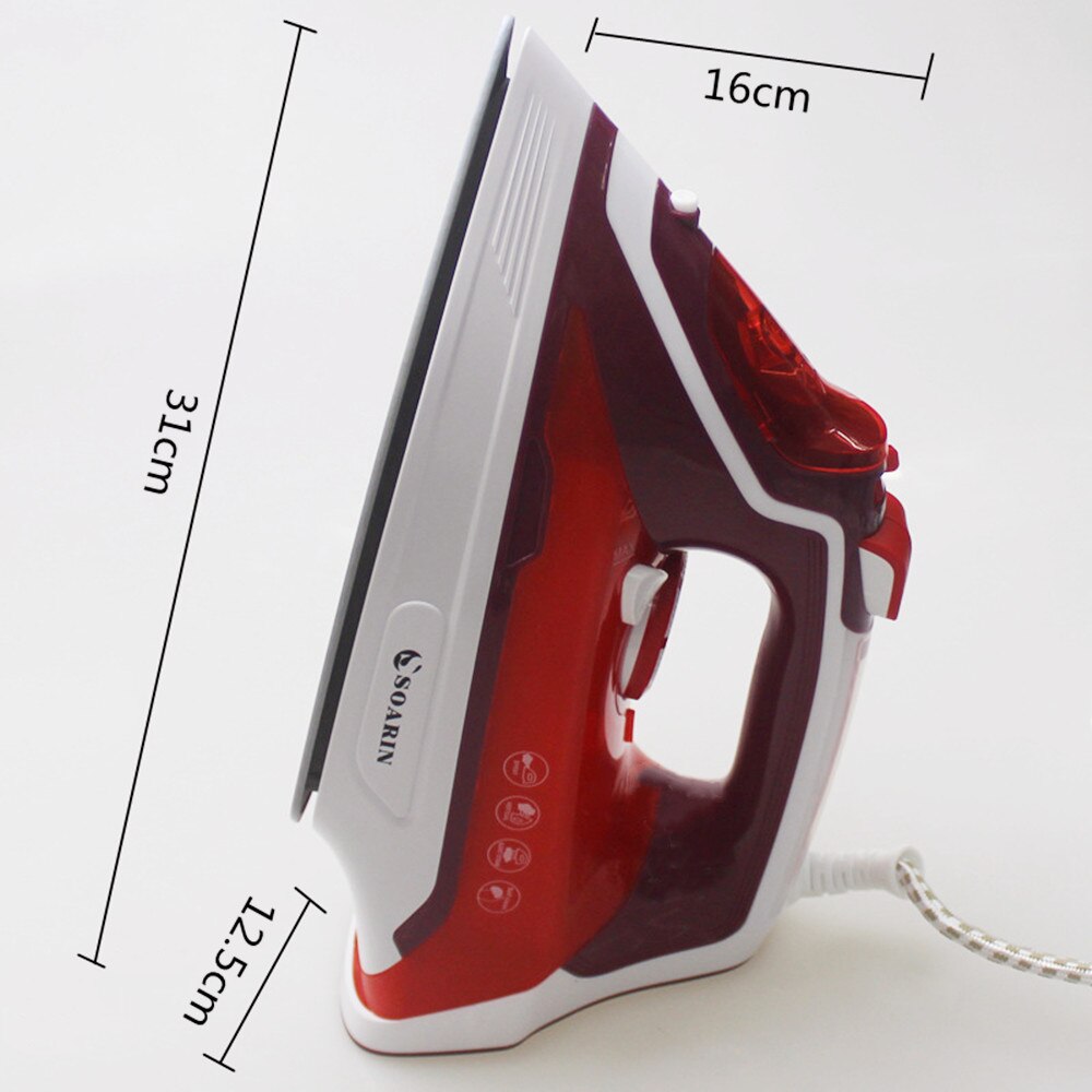 Stoomstrijkijzer Handheld Verstelbare Multifunctionele Draagbare Iron Machine Huishoudelijke Keramische Zoolplaat Elektrische Stoomstrijkijzer Voor Kleding