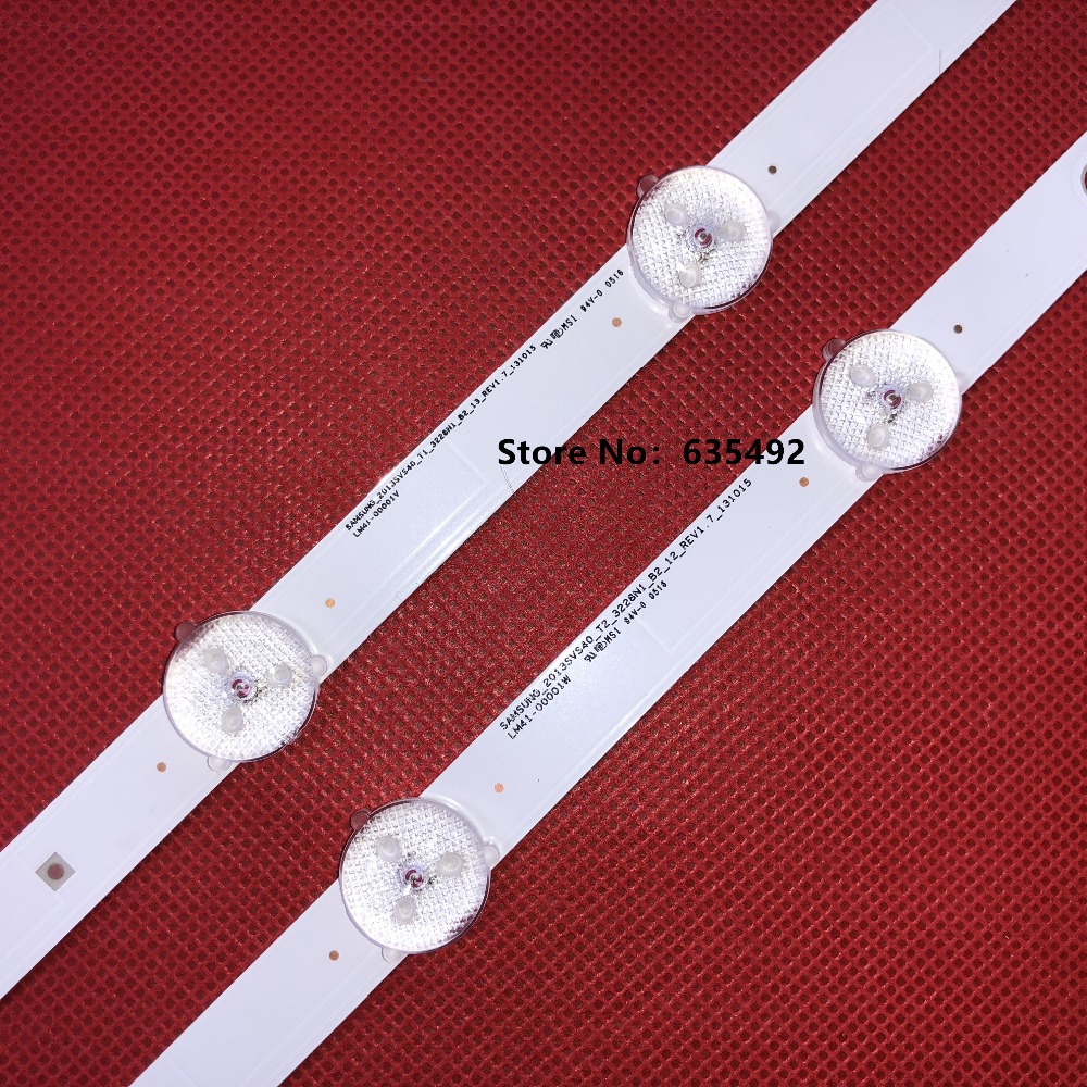 LED Backlight Strip UE40H4200 UE40H4203 UE40H4205 UE40H4200AW UE40H4203AK DMGE-400SMB-R2 DMGE-400SMA-R2 BN96-32767A BN96-32768A