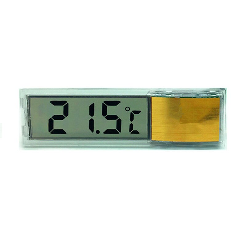 Waterdichte aquariumthermometer, digitale elektronische lcd-aquariumtemperatuur, vis, schildpad, aquariumdecoratie: Goud