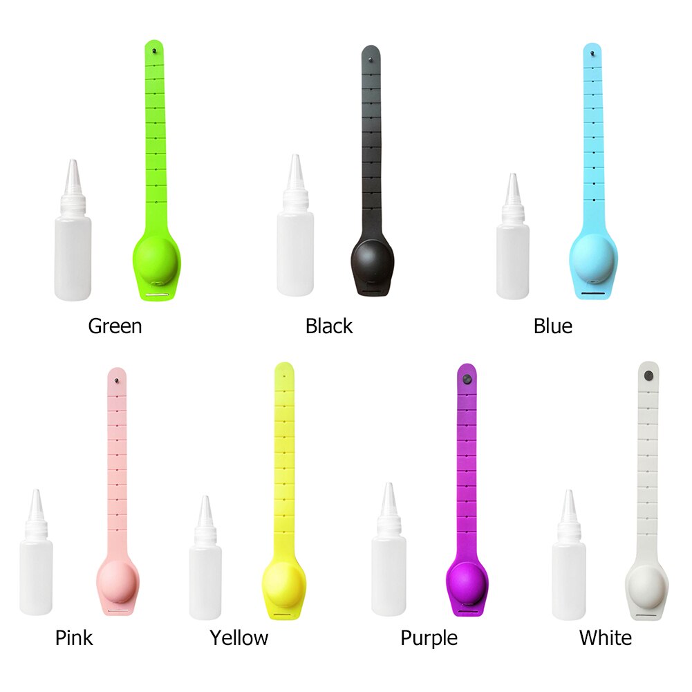 Pulsera dispensadora de Alcohol y Gel para adultos y niños, dispensador de mano portátil, de silicona, 1 unidad