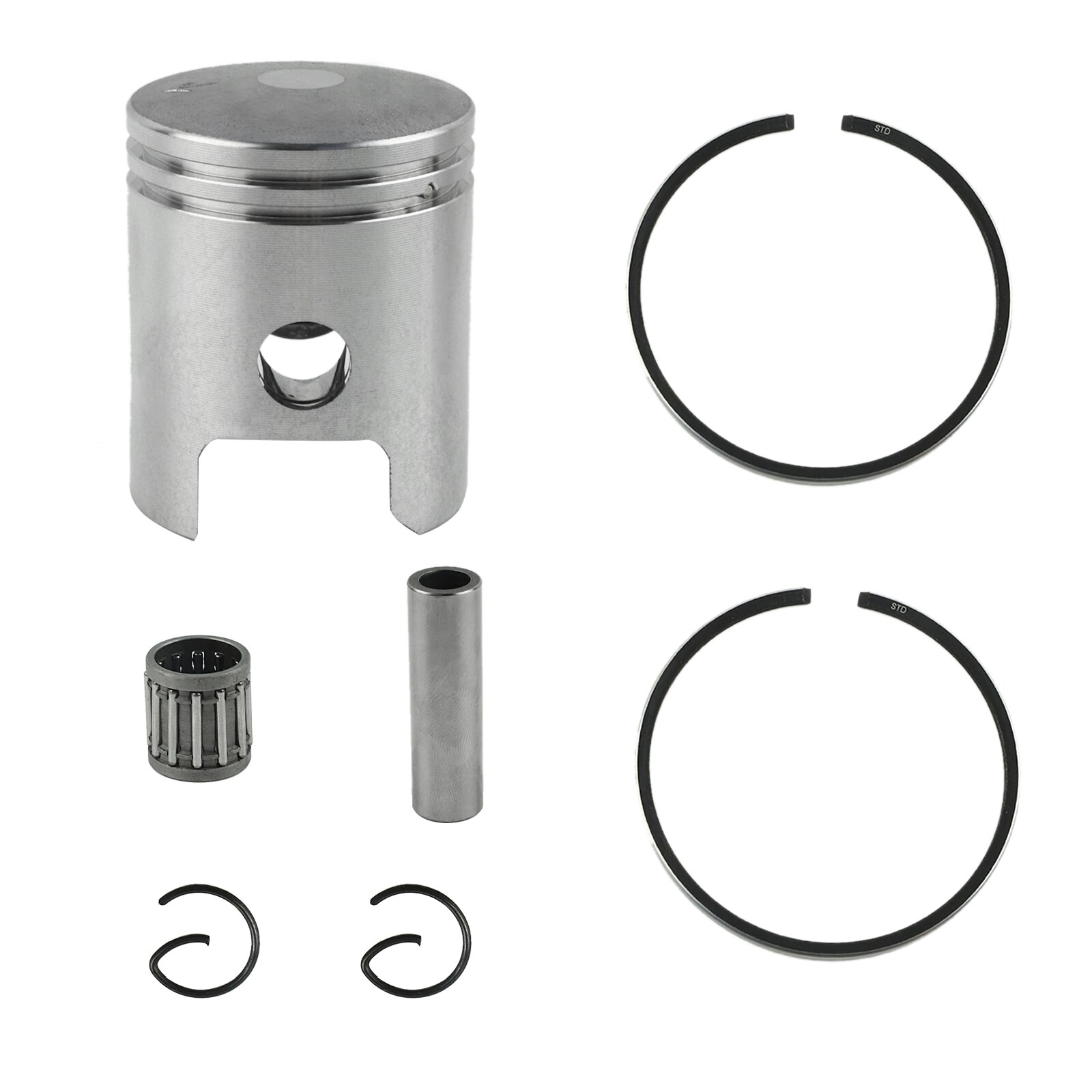 Motorfiets Motor 47Mm Zuigerveren Pakking Naaldlager Kit Voor Yamaha PW80 Pw 80 Peewee Y-Zinger Vuil fiets 1983-2006