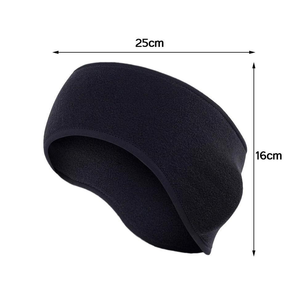 Warme oorkappen unisex dames heren fleece oorwarmer winterband haarband ski oorkappen oorwarmers hoofdband hoofd  p3 q 1