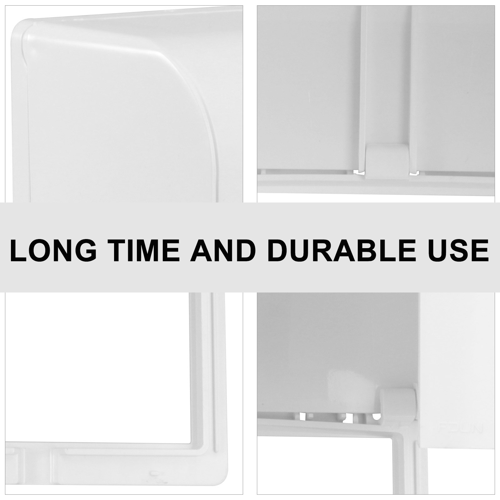 1PC Splash-proof Double-position Socket Cover Adhesive Type Switch Socket Cover