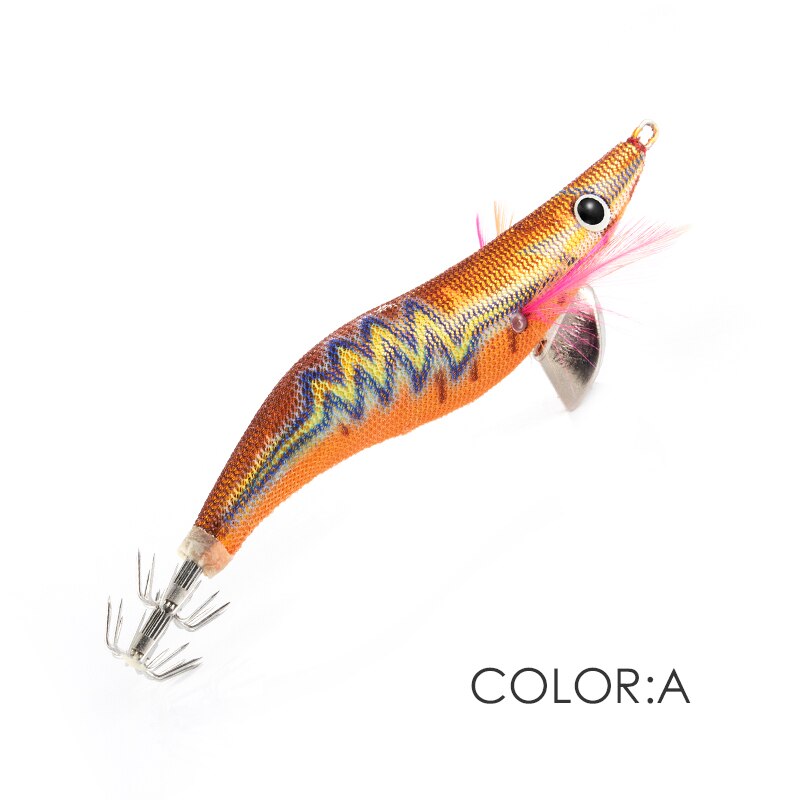 LETOYO 3.5 #18.5g 110mm Luminous przynęta na kalmary Search grzechotka przynęta na kalmary ging dla połowów morskich przynęta przynęta ośmiornica mątwy kałamarnica hak: A