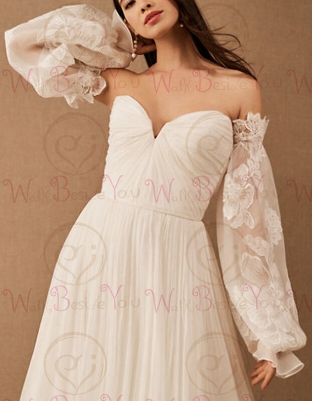 Bolero de encaje con mangas de Organza para mujer, ropa de de boda, capa, encogimiento de hombros