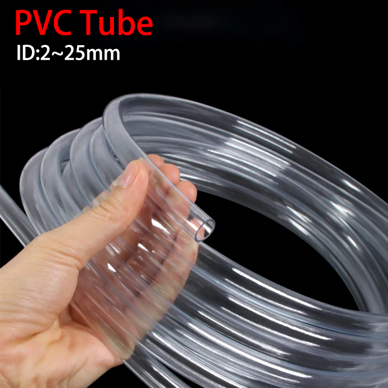 1M/3M/5M Transparante PVC Plastic Slangen Waterpomp Buis 2 3 4 5 6 8 10 12 14 16 18 20 25mm Tuinslang
