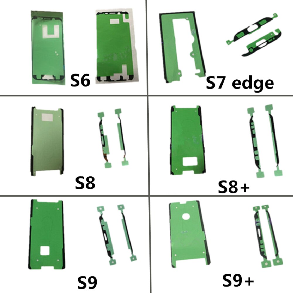 10PCS Original Adhesive Glue Tape Sticker Front Housing LCD Screen Frame for Samsung Galaxy S6 S7 S7 edge S8 S9 S10 plus note 8