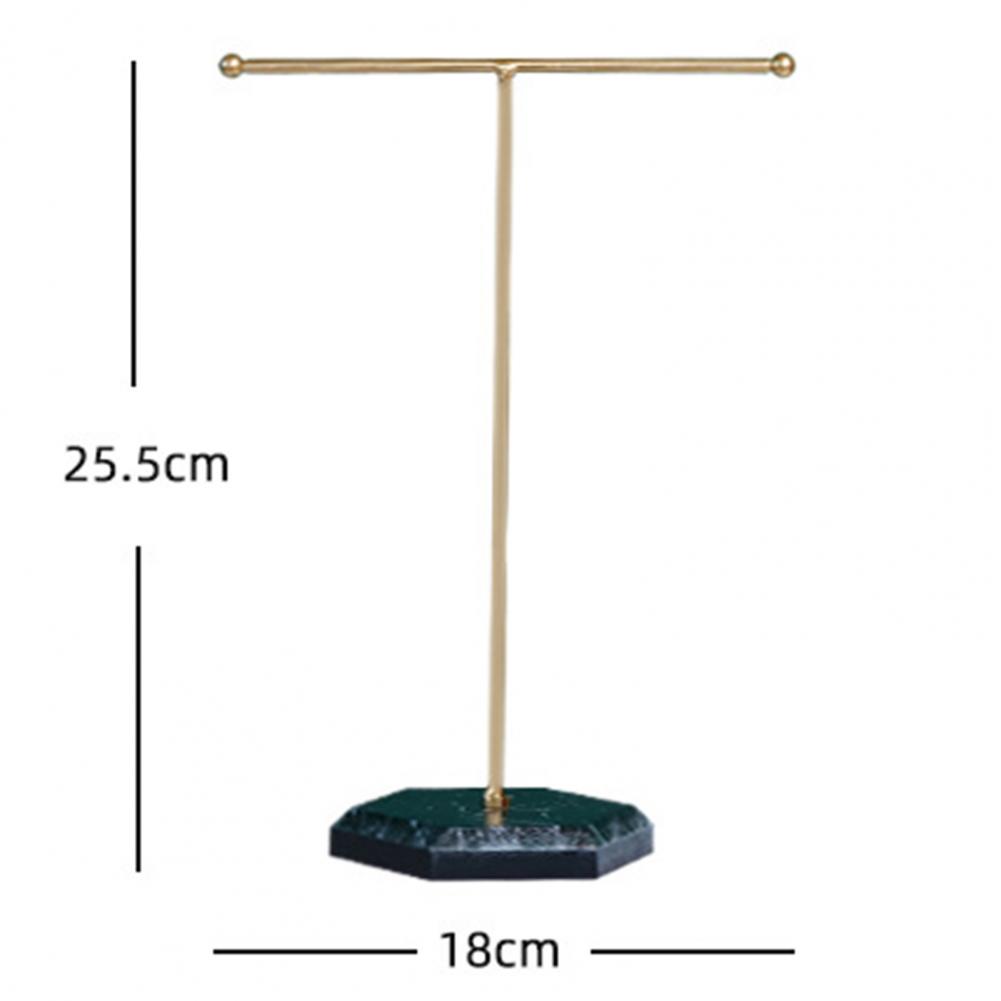 IJzeren sieradenhouder Europese stijl grote capaciteit decoratieve ketting oorbel opbergplank voor