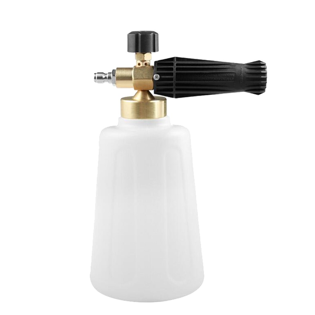 High Pressure Washer Snow Foam Lance, Foam Sprayer, 2L Wash Bottle, 1/4 Inch Quick Adapter Accessory