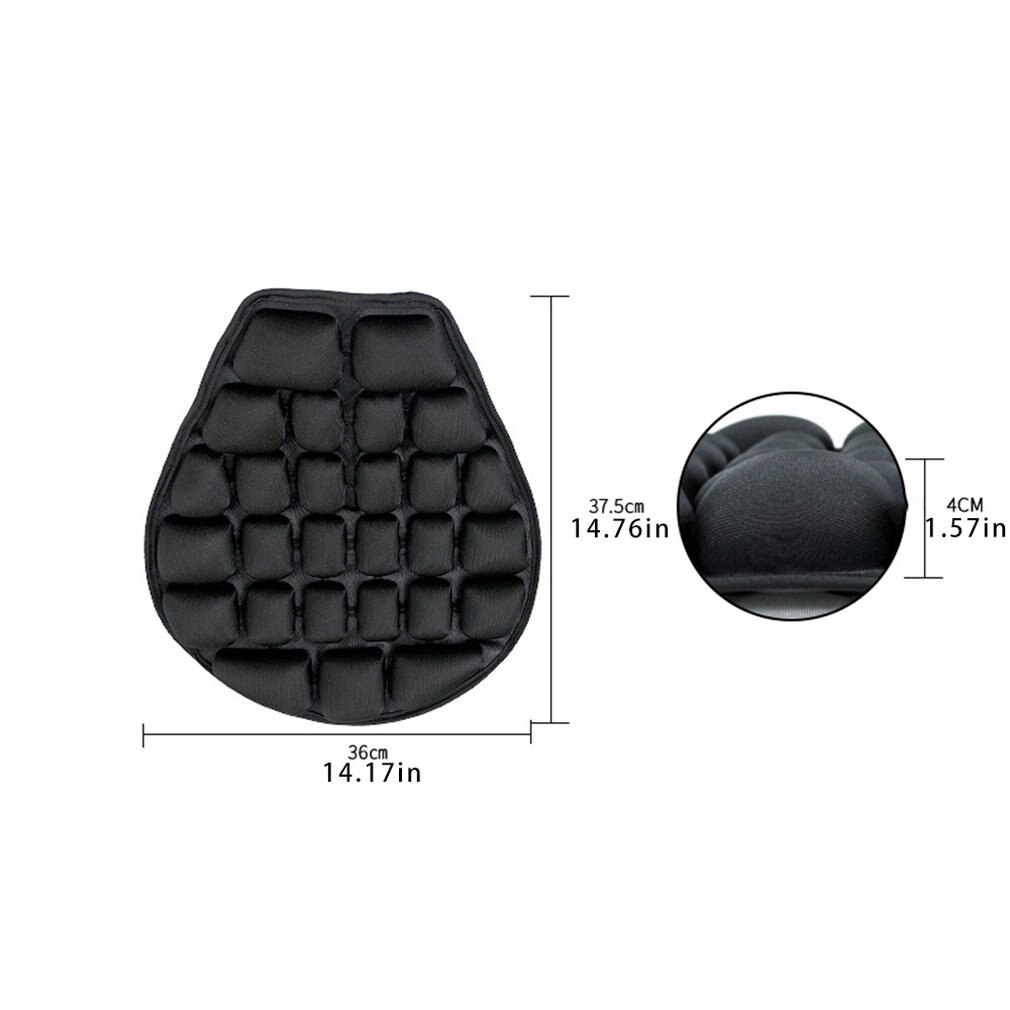 Amortiguador de motocicleta, antivibración, accesorios para automóviles y motocicletas, asiento de patrulla, protector solar para coche, transpirable