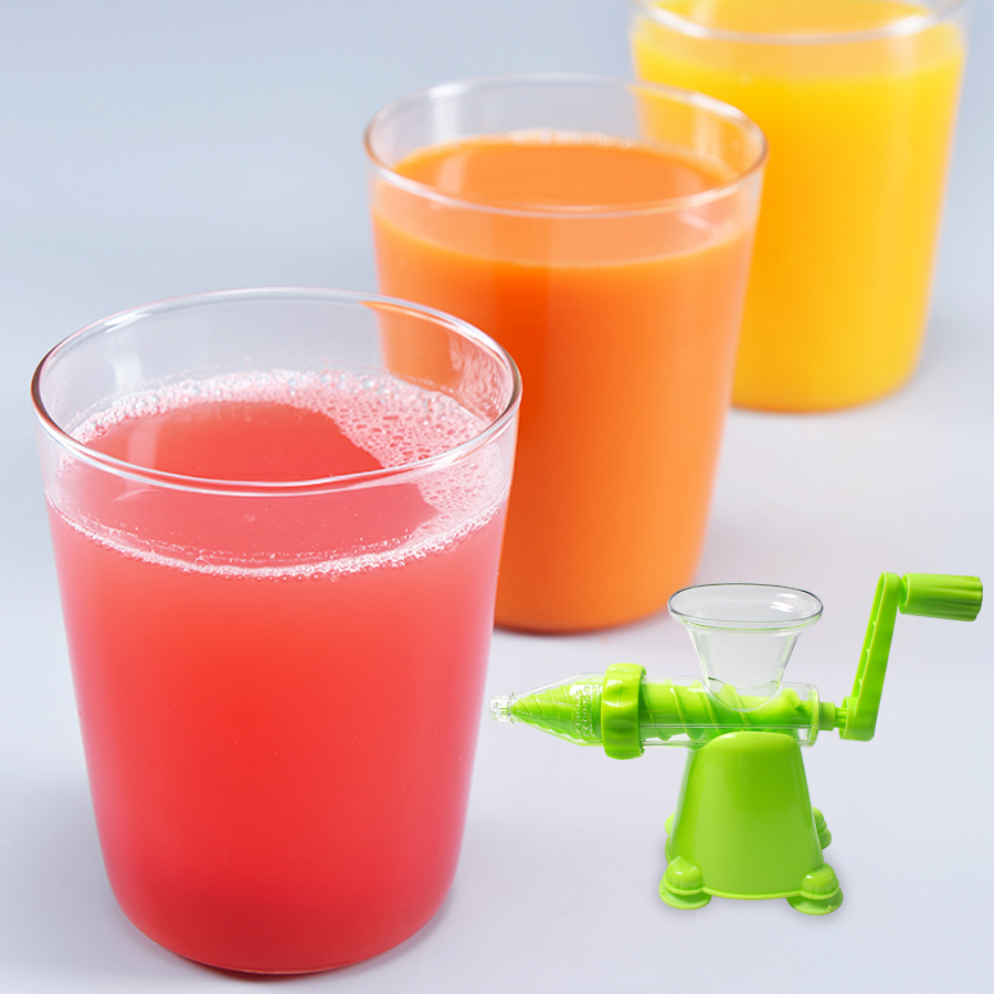 Mini presse-agrumes manuel multifonctionnel, Machine à jus de légumes frits, 100% Original, pour les enfants, une vie saine