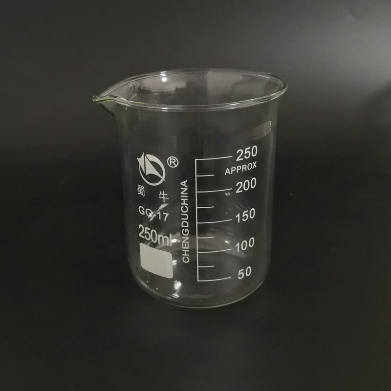 5 teile/satz 50 ml/100 ml/250 ml/500 ml/100 0ml transparent borosilikatglas Becher Für Labor Liefert