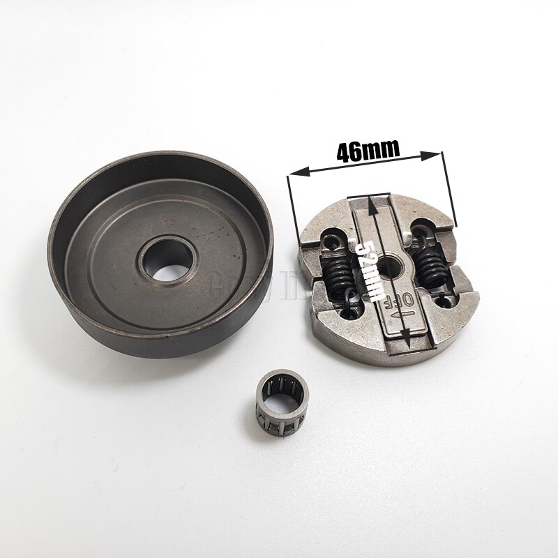Clutch & Clutch Sprocket Drum With Needle Bearing Set Fit for Chinese Chainsaw 2500 25CC Spare Parts