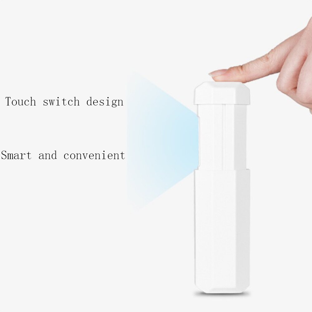 Handheld Uv Kiemdodende Lamp Led Uvc Lamp Met Ozon Telescopische Uv Licht Sanitizer Draagbare Met Usb Charger