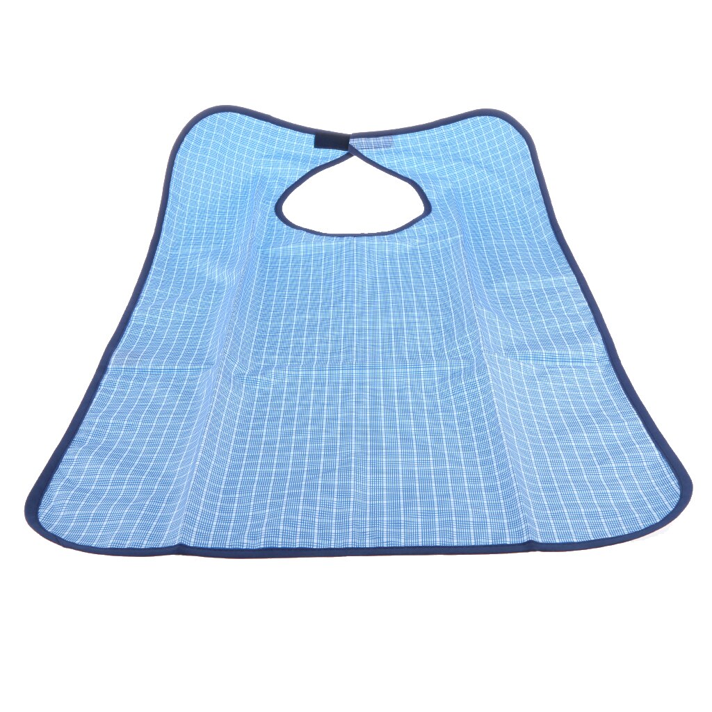 Protection imperméable pour bavoir pour adulte, tablier lavable avec poche