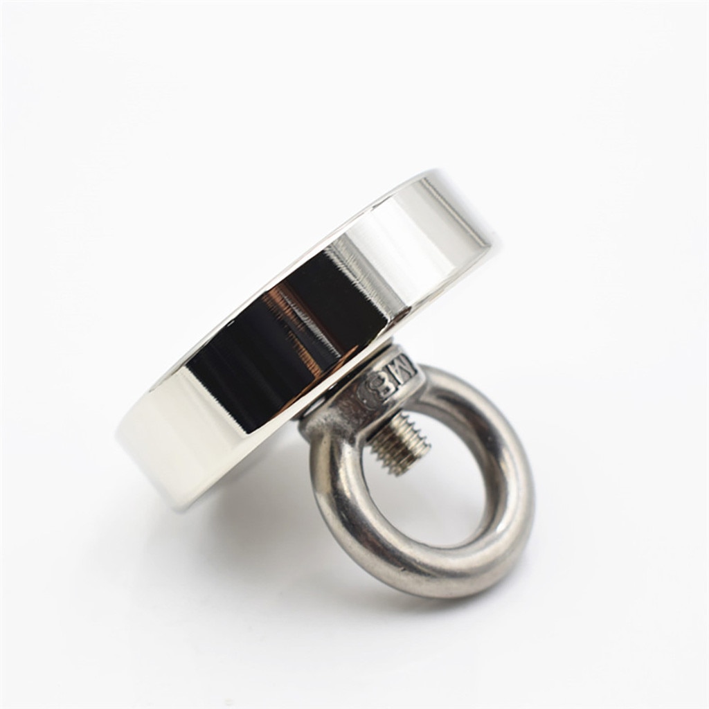 Strong Powerful Round Neodymium Magnet Hook Rescue Magnet Fishing Equipment Hold 3.58