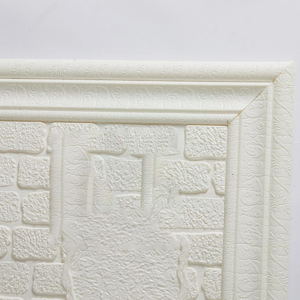 3d Foam Wall Edge Strip Stickers Self Adhesive Waterproof Corner Line Sticker Skirting Wall Line Baseboard Trim Border Wais D8r0