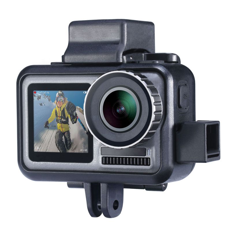 especial, micrófono de vídeo, montaje estabilizador de raíz fría para DJI OSMO, adaptador de micrófono de acción