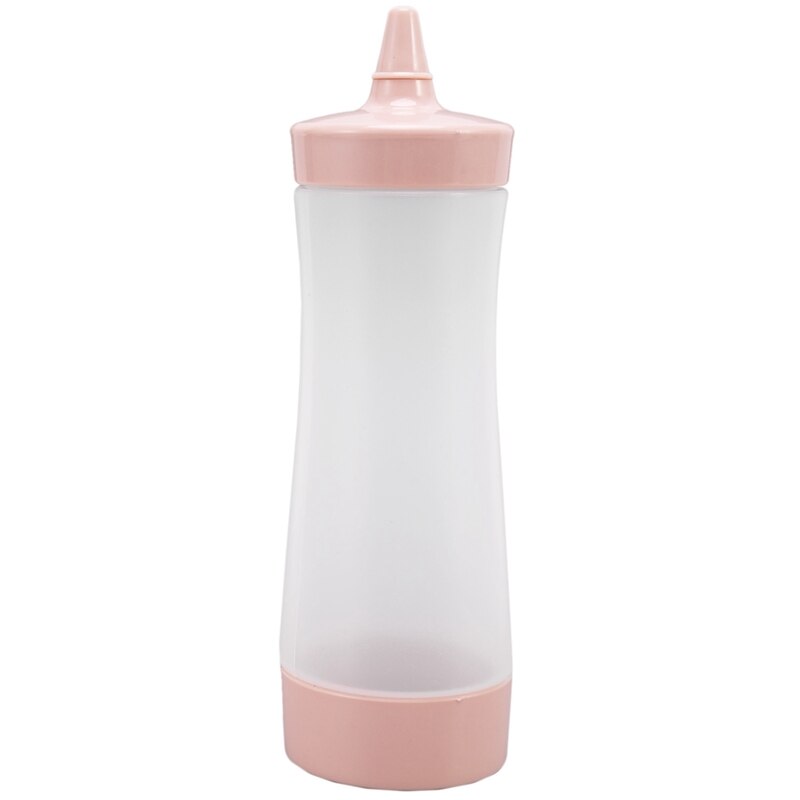Bouteille à presser accessoires de cuisine saucière Sauce plastique vinaigre huile Ketchup Sauce Cruet distributeur de condiments