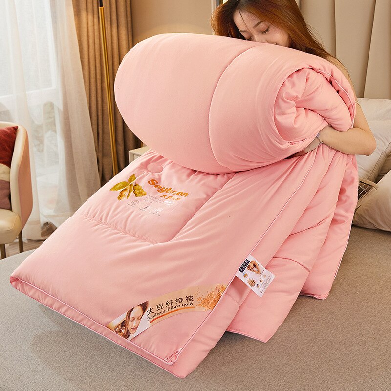 Super Warm Quilt Spring Plush Winter Blanket 1.5kg Single Quilt Thickened Warm Autumn Comforter Core