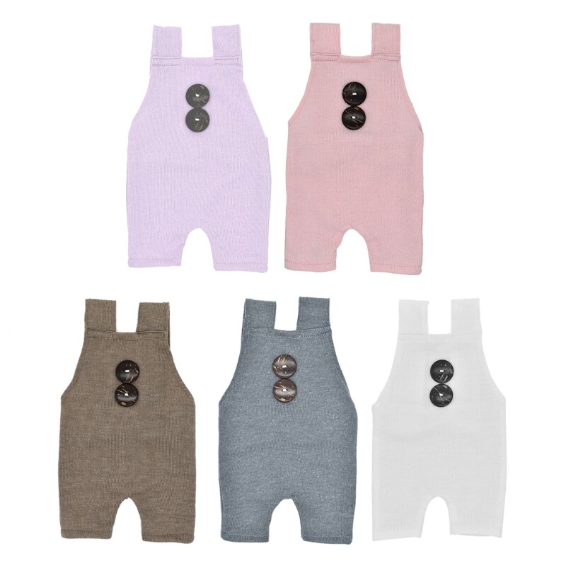 Pantalones para fotografía de bebé, accesorios para recién nacidos, niños niñas disfraces, mameluco con botones infantiles, traje de fotografía para bebé