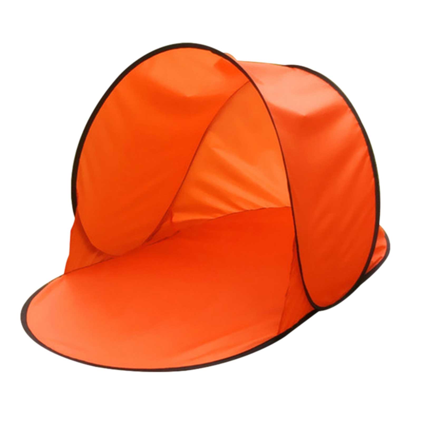 Baby Strand Zelt Kinder Wasserdichte Pop Up Sonnenschutz Markise Zelt UV-schutz Sunshelter Mit Pool Kid Outdoor Camping Sonnenschirm strand: Orange