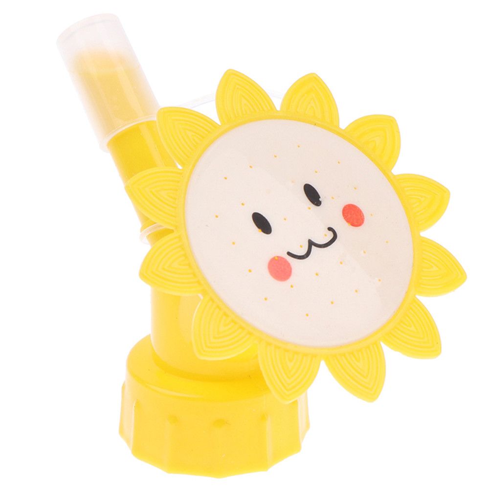 Plant Double-Head Plastic Garden Tool Spray Head Sprinklers Nozzle Irrigation Watering Head Watering Cans Sprinkler: Yellow